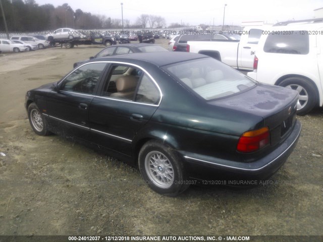 WBADD6329WBW38814 - 1998 BMW 528 I AUTOMATIC GREEN photo 3