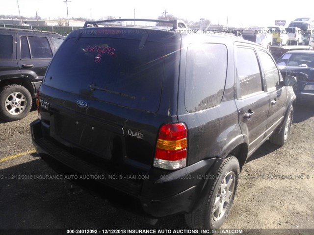 1FMCU94184KA31253 - 2004 FORD ESCAPE LIMITED BLACK photo 4