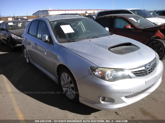 JF1GH75698G804657 - 2008 SUBARU IMPREZA WRX PREMIUM SILVER photo 6