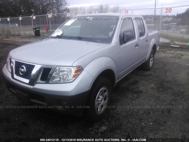 1N6AD0EV3GN773682 - 2016 NISSAN FRONTIER S/SV/SL/PRO-4X SILVER photo 2
