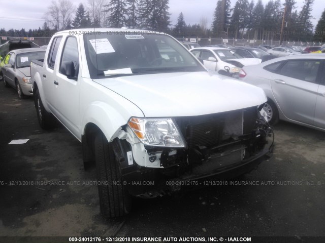 1N6AD0EVXJN737897 - 2018 NISSAN FRONTIER S/SV/SL/PRO-4X WHITE photo 1