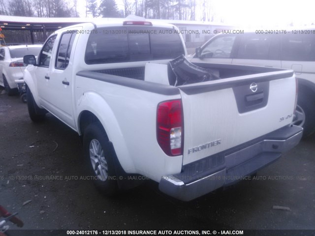 1N6AD0EVXJN737897 - 2018 NISSAN FRONTIER S/SV/SL/PRO-4X WHITE photo 3