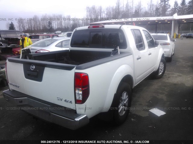 1N6AD0EVXJN737897 - 2018 NISSAN FRONTIER S/SV/SL/PRO-4X WHITE photo 4