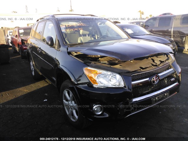 2T3DK4DV1CW082359 - 2012 TOYOTA RAV4 LIMITED BLACK photo 1