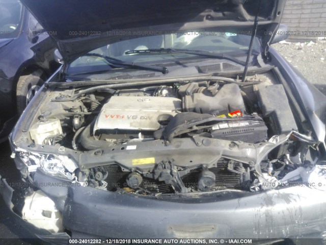 4T1BF30K85U598599 - 2005 TOYOTA CAMRY LE/XLE/SE GRAY photo 10