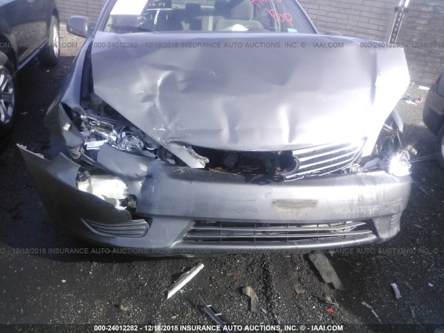 4T1BF30K85U598599 - 2005 TOYOTA CAMRY LE/XLE/SE GRAY photo 6