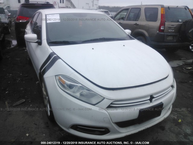 1C3CDFBA6DD142981 - 2013 DODGE DART SXT WHITE photo 6