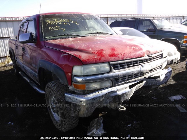 1GCGK13U91F199318 - 2001 CHEVROLET SILVERADO K1500 HEAVY DUTY RED photo 6