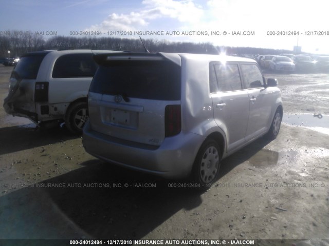 JTLKE50EX81036601 - 2008 TOYOTA SCION XB Күміс фото 4