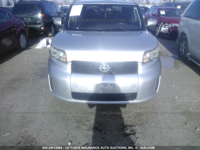 JTLKE50EX81036601 - 2008 TOYOTA SCION XB Күміс фото 6