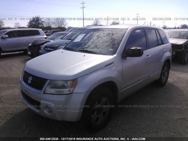 JS3TE941284101827 - 2008 SUZUKI GRAND VITARA  GRAY photo 2