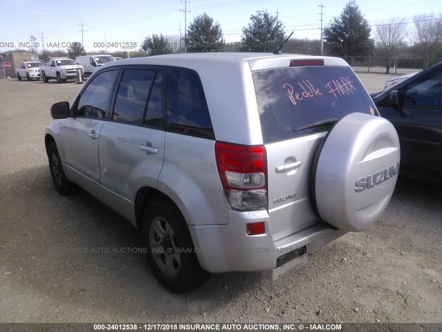 JS3TE941284101827 - 2008 SUZUKI GRAND VITARA  GRAY photo 3