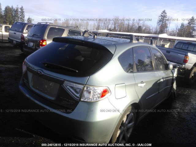 JF1GH6D63BH819295 - 2011 SUBARU IMPREZA OUTBACK SPORT SILVER photo 4