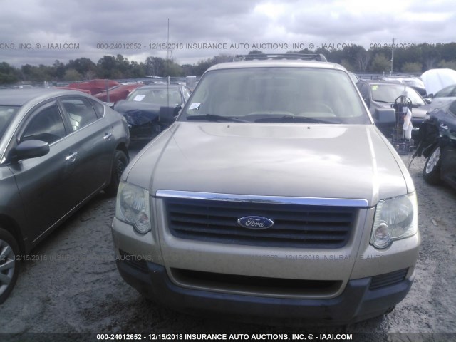 1FMEU62E06UA22566 - 2006 FORD EXPLORER XLS GOLD photo 6