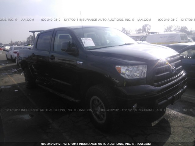 5TFDY5F11DX295663 - 2013 TOYOTA TUNDRA CREWMAX SR5 BLACK photo 1