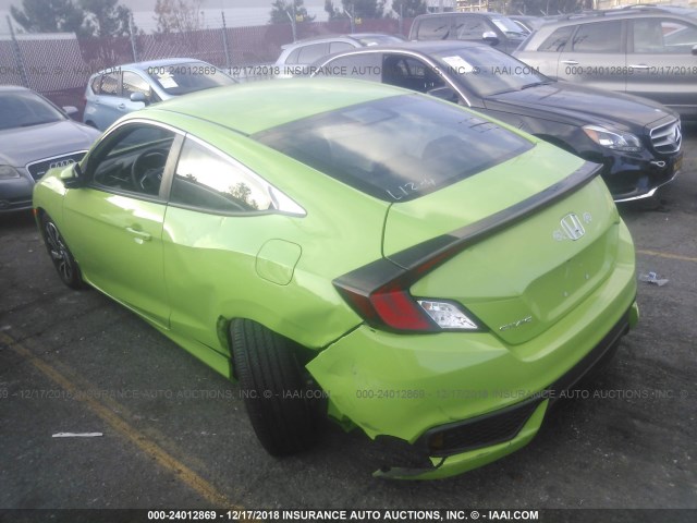 2HGFC4B58HH311749 - 2017 HONDA CIVIC LX GREEN photo 3