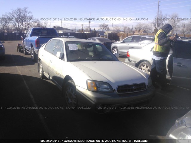 4S3BE896X37211489 - 2003 SUBARU LEGACY OUTBACK 3.0 H6/3.0 H6 VDC WHITE photo 1