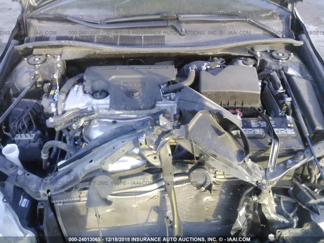 4T1BF1FK0FU995396 - 2015 TOYOTA CAMRY LE/XLE/SE/XSE BLACK photo 10