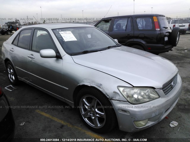 JTHBD182510028420 - 2001 LEXUS IS 300 SILVER photo 1