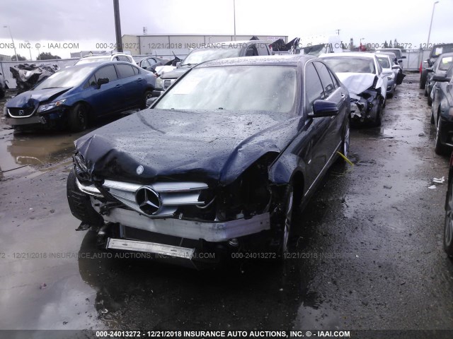 WDDGF4HB8CR236105 - 2012 MERCEDES-BENZ C 250 BLUE photo 2