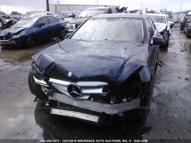 WDDGF4HB8CR236105 - 2012 MERCEDES-BENZ C 250 BLUE photo 6