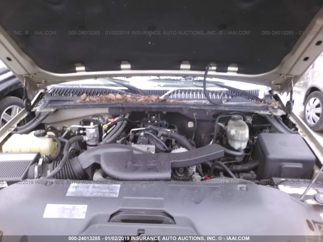 3GKFK16ZX5G162466 - 2005 GMC YUKON XL K1500 BEIGE photo 10