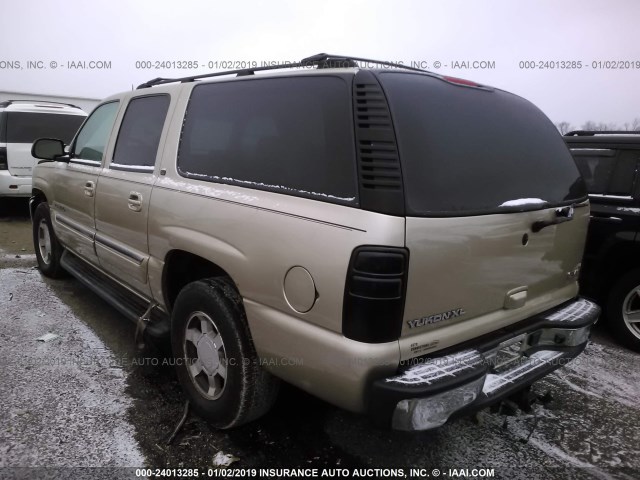 3GKFK16ZX5G162466 - 2005 GMC YUKON XL K1500 BEIGE photo 3