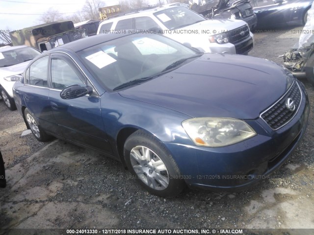 1N4AL11DX5C260873 - 2005 NISSAN ALTIMA S/SL BLUE photo 1