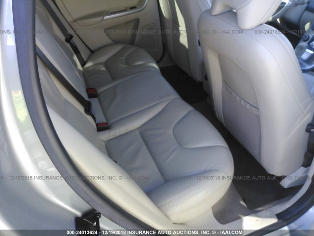 YV4940DZ8B2208314 - 2011 VOLVO XC60 3.2 SILVER photo 8