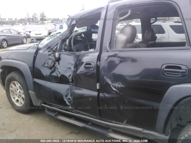 1GNEK13Z44R125253 - 2004 CHEVROLET TAHOE K1500 Qara foto 6