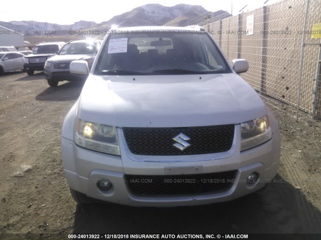 JS3TE044694100185 - 2009 SUZUKI GRAND VITARA XSPORT SILVER photo 6