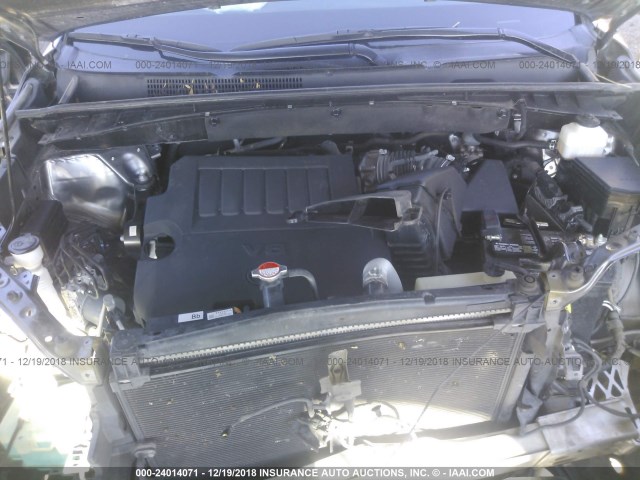 5TDZKRFH0GS186035 - 2016 TOYOTA HIGHLANDER LE/LE PLUS GRAY photo 10