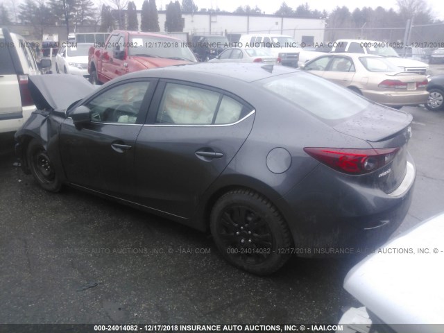 3MZBN1V39JM212345 - 2018 MAZDA 3 TOURING GRAY photo 3