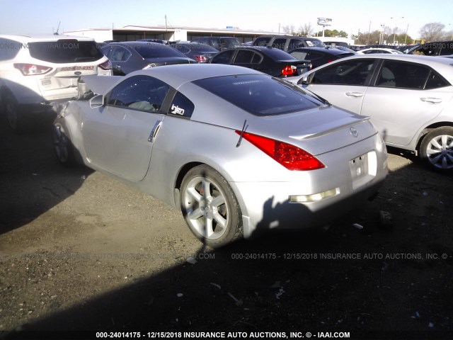 JN1AZ34E24M154485 - 2004 NISSAN 350Z COUPE SILVER photo 3