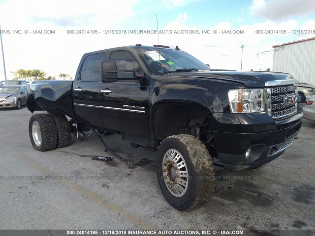 1GT426C8XDF225805 - 2013 GMC SIERRA K3500 DENALI BLACK photo 1