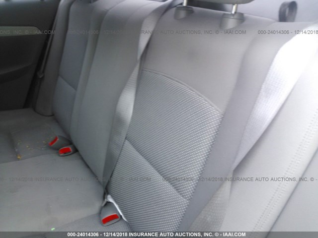 1G1ZA5E01CF216296 - 2012 CHEVROLET MALIBU LS ვერცხლისფერი ფოტო 8