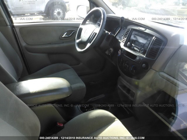 4F2CU09101KM62996 - 2001 MAZDA TRIBUTE LX/ES 棕色 照片 5