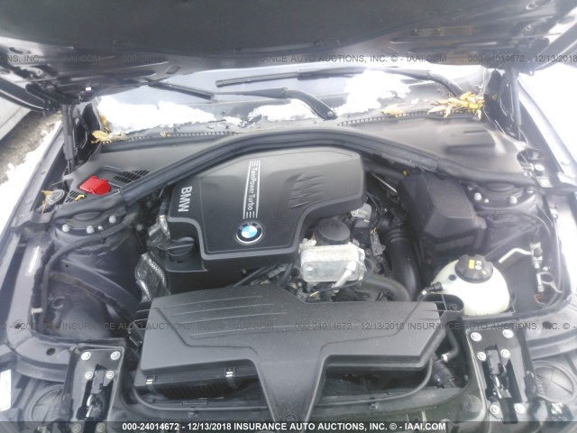 WBA3C3G55FNT52894 - 2015 BMW 320 I/XDRIVE Schwarz Foto 10