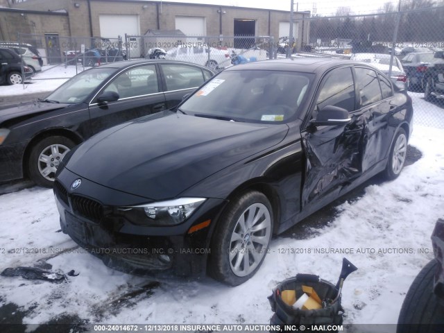 WBA3C3G55FNT52894 - 2015 BMW 320 I/XDRIVE Schwarz Foto 2