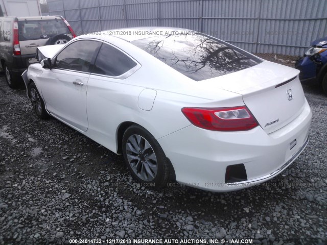 1HGCT1B34EA015735 - 2014 HONDA Accord LX-S WHITE photo 3