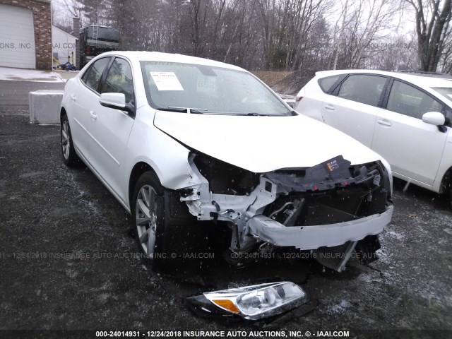 1G11D5SLXFU137194 - 2015 CHEVROLET MALIBU 2LT WHITE photo 1