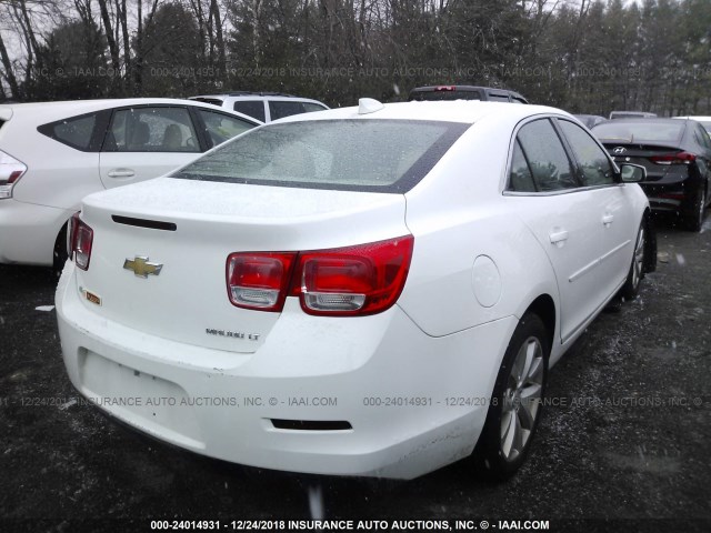 1G11D5SLXFU137194 - 2015 CHEVROLET MALIBU 2LT WHITE photo 4