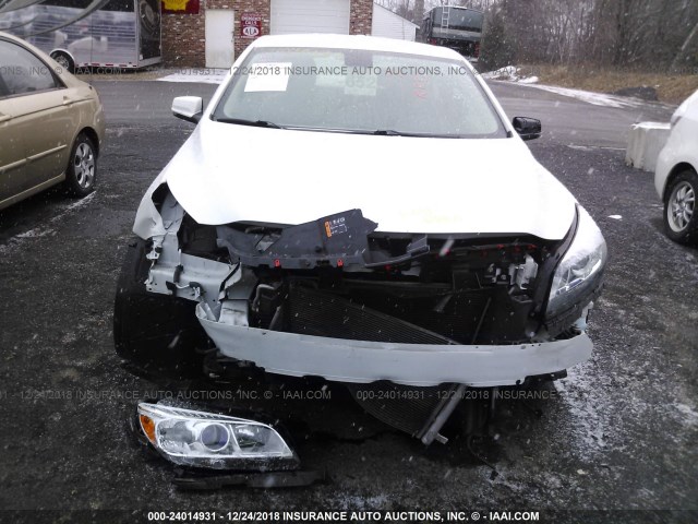 1G11D5SLXFU137194 - 2015 CHEVROLET MALIBU 2LT WHITE photo 6