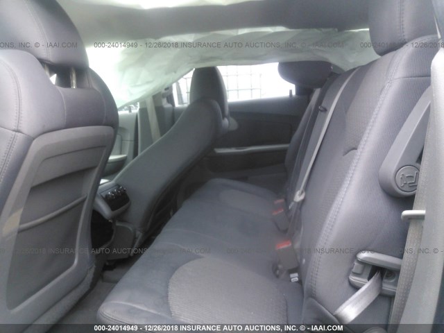 1GNKRFED5CJ414006 - 2012 CHEVROLET TRAVERSE LS GRAY photo 8