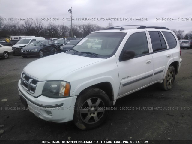 4NUDT13S062701120 - 2006 ISUZU ASCENDER S/LS/LIMITED WHITE photo 2