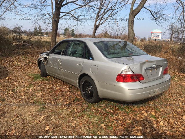 4T1BF28B93U277845 - 2003 TOYOTA AVALON XL/XLS SILVER photo 3