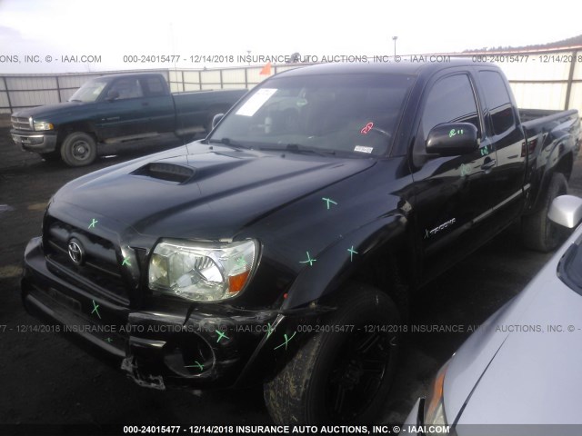 5TEUU42NX7Z448200 - 2007 TOYOTA TACOMA ACCESS CAB შავი ფოტო 2