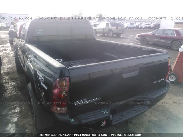 5TEUU42NX7Z448200 - 2007 TOYOTA TACOMA ACCESS CAB შავი ფოტო 3