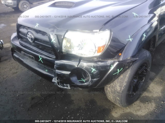 5TEUU42NX7Z448200 - 2007 TOYOTA TACOMA ACCESS CAB შავი ფოტო 6