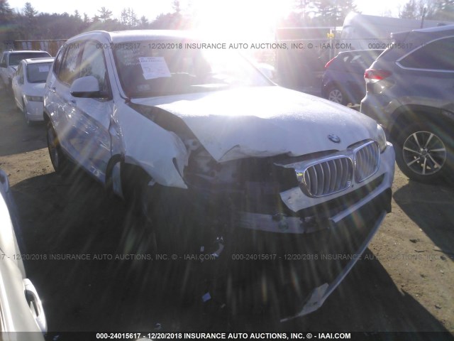 5UXWX9C55F0D47044 - 2015 BMW X3 XDRIVE28I WHITE photo 1